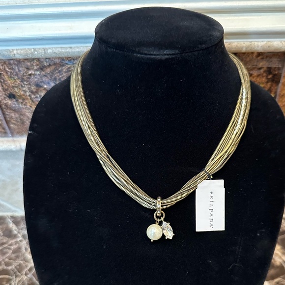 Silpada Multi Brass Necklace - Picture 1 of 3